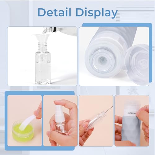 16pack Travel Bottles for Toiletries (16 Count)