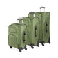 Sion Softside Expandable Spinner Luggage Durable Lightweight Travel Suitcase (3 Count)
