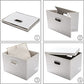 Collapsible Storage Bins with Lids [3 (3 Count)