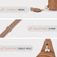 Crossbody Bags for Women PU Leather Cross Body Sling Bag for Woman Travel Camel Brown