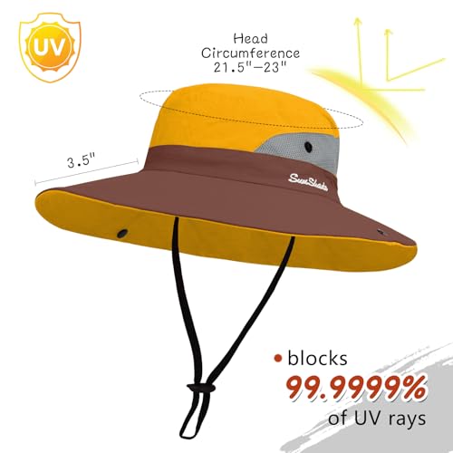 Women's Ponytail Safari Sun Hat
