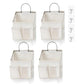 4pcs Wall Hanging Storage Bag