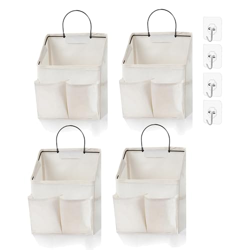 4pcs Wall Hanging Storage Bag