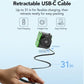 75W 5 Port Universal Travel Adapter