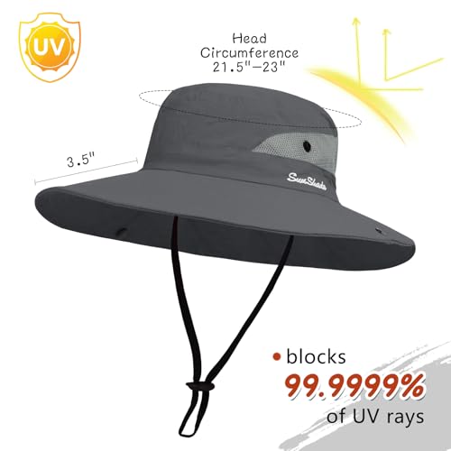 Women's Ponytail Safari Sun Hat
