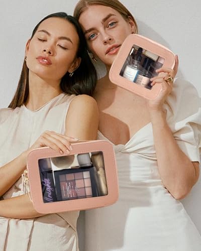 Travel Clear Makeup Bag Set
