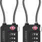 2 Pack TSA Locks for Luggage (2 Count)