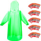 6 & 20 & 50 Pack Disposable Rain Ponchos for Adults (6 Count)