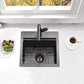 Drop In Bar Sink Black
