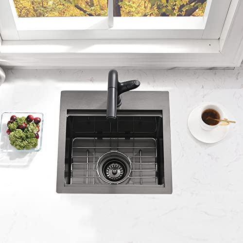 Drop In Bar Sink Black