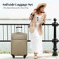 4 Piece Expandable Luggage Set (4 Count)