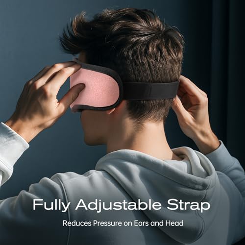 Sleep Mask with Bluetooth Headphones
