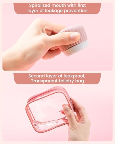Travel Containers for Toiletries 4 Pack (4 Count)
