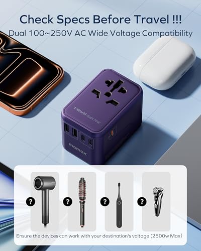 70W GaN Universal Travel Adapter
