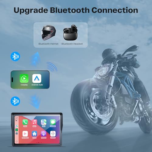 Upgraded 5" Motor CarPlay GPS Navigation with TPMS