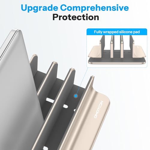 3 Slot Multiple Vertical Laptop Stand
