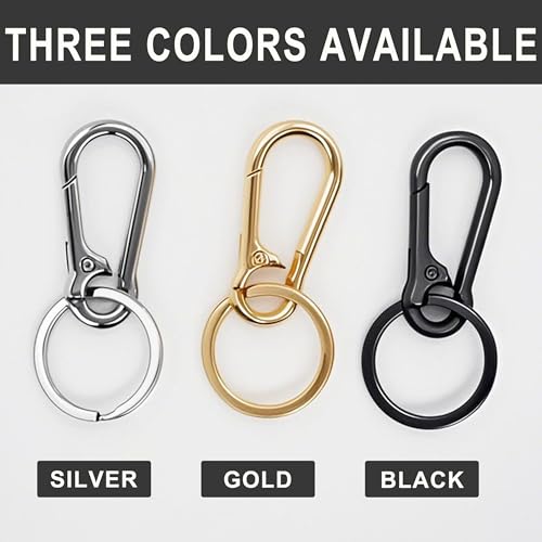 Carabiner Keychain Keyring Set for Men Women