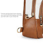 Crossbody Bags for Women Anti Theft Vegan Leather Sling Bag RFID Blocking Chest Bag for Travel