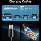 380W USB C Charger Block with 4 USB Cables Dual 100W Charging Station
