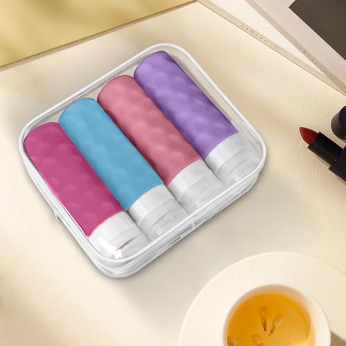 Travel Bottles for Toiletries (4 Count)