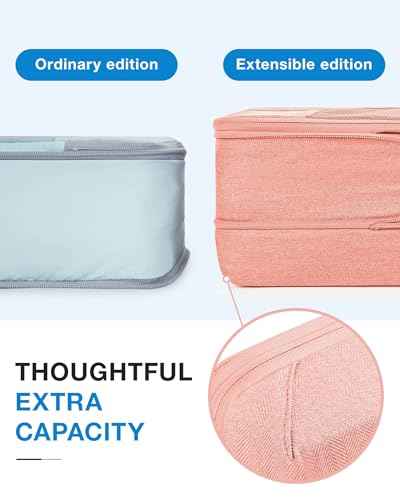 Compression Packing Cubes for Travel (6 Count)