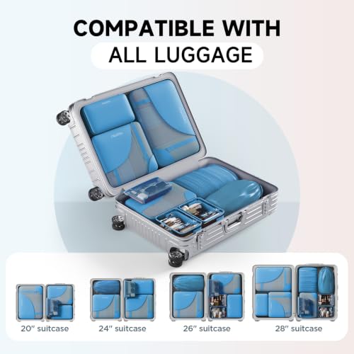 11 Set Packing Cubes for Travel (11 Count)