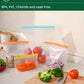 22 Pack Stand Up Reusable Freezer Bags
