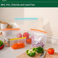 18 Pack Stand Up Reusable Freezer Bags