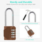 CL21MC 2.6 Inch Long Shackle Combination Lock