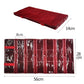 Travel Jewelry Roll Bag Portable Organizer Pouch With Grids&PVC Cover Storage Bags for Necklace