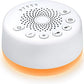 Sound Machine Easysleep White Noise Machine with 25 Soothing Sounds and Night Lights with Memory Function 32 Levels of Volume and 5 Sleep Timer Powered by AC or USB for Sleeping Relaxation