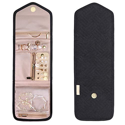 Travel Jewelry Organizer Case Foldable Jewelry Roll