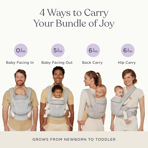 Omni Deluxe Baby Carrier for Newborn to Toddlers 0