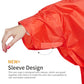 Hooded Rain Poncho for Adult with Pocket Waterproof Lightweight Unisex Raincoat for Hiking Camping Emergency