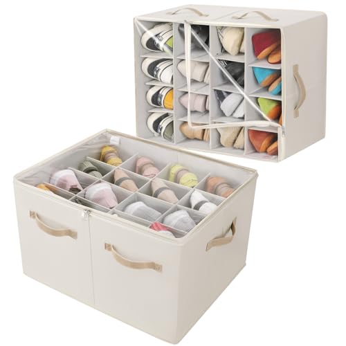 Shoe Organizer for Closet 2 Pack (2 Count)