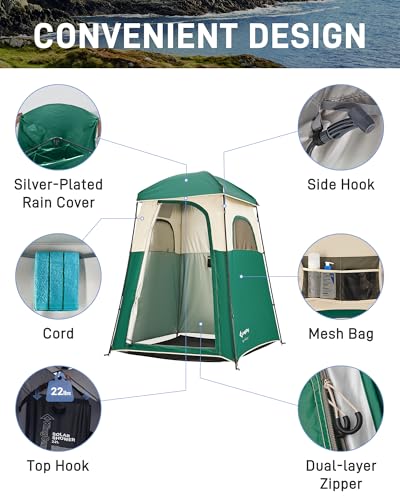 Shower Tent Portable Privacy Tent Outdoor Camping 1
