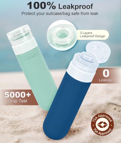 Travel Bottles for Toiletries (4 Count)