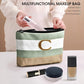 Beach Bag Initial Beach Tote with Makeup Bag for Travel