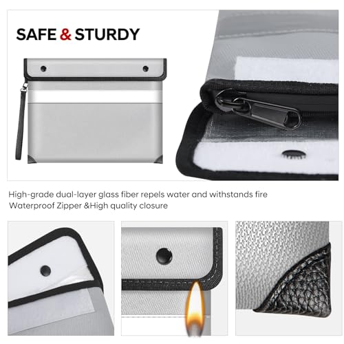 Fireproof Bag Dual Reflective Strips