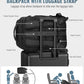 4 Piece Hardside Luggage Set with Backpack (3 Count)