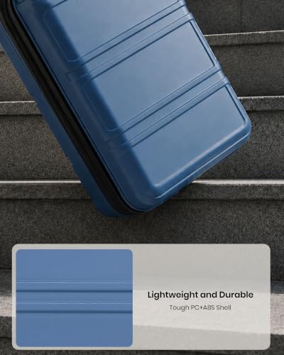 Carry On Luggage 22x14x9 Airline Approved with Spinner Wheels