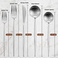 40 Piece Stainless Steel Flatware Set (8 Count)