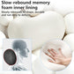 Car Neck Pillow Seat Ergonomic Design Memory Foam (2 Count)