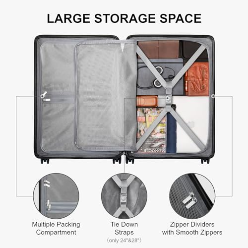 Elegance Matte Luggage Set