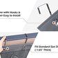 2 Pack Minimalist Black Over The Door Hanging Closet Shoe Holder Organizer with 6 Pockets (2 Count)