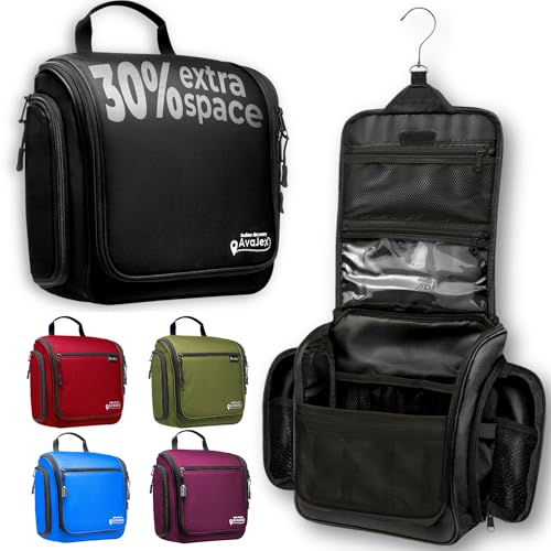 Travel Toiletry Bag for Men and Women (19 Count)