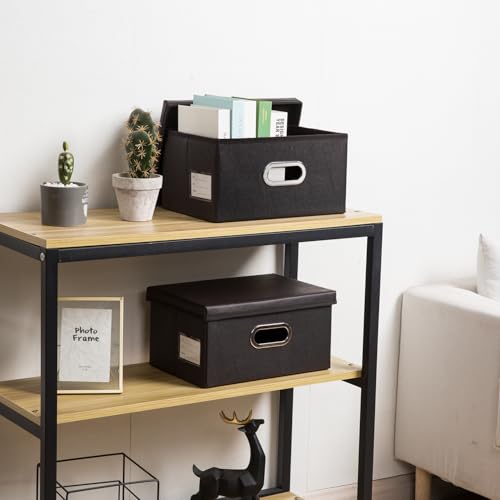 Collapsible Storage Box with Lid [3