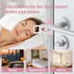 Portable Door Lock & Door Stop Alarm Set