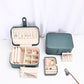 2 Layer Large Jewelry Travel Case with 4 Jewelry Pouches