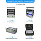 Stow-N-Go Hanging Travel Shelves, Packing Organizer for Luggage. Carry on Closet for Suitcase. Expandable Packing Cube. Travel Essentials. (Light Gray - XL, XL = (L) 17.7" x (W) 11.8")